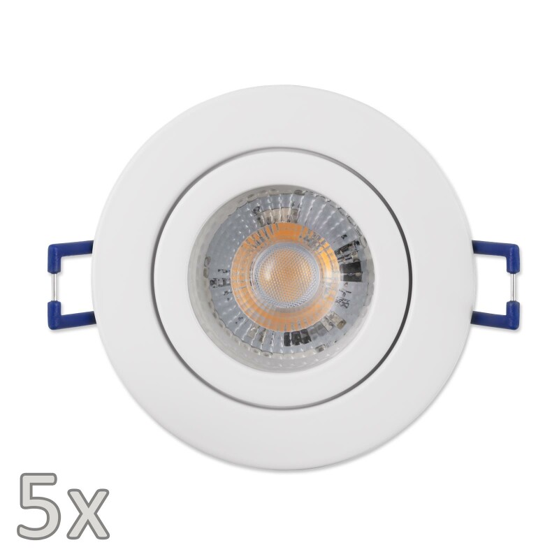 Einbauleuchten Set Mcshine Xrahmen Xled Modul W Lm V Wei Ip