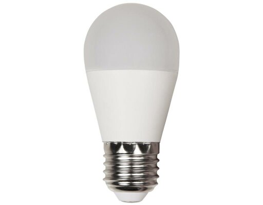 LED Tropfenlampe McShine E27 7W 600lm 160° 3000K warmweiß Ø45x88mm