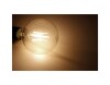 LED Filament Globelampe McShine Filed E27 4W 470lm warmweiß klar