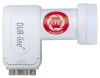 DUR-line +Ultra Quattro LNB für Multischalter-Betrieb white/weiß (B-Ware)