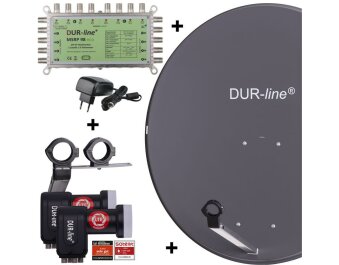 DUR-line MDA 90 A 2S/8T Eco 8 TN Multischalter Set