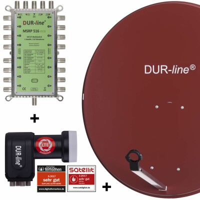 DUR-line MDA 90 R 1S/16T Eco 16 TN Multischalter Set