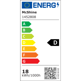 LED Filament Glühlampe McShine Filed E27 18W 2500lm warmweiß klar