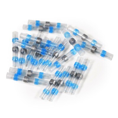 Lötverbinder McPower Ø4,5mm - blaue Markierung 1,5-2,5mm² Kabel 20er-Pack