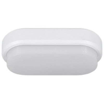 LED-Feuchtraumleuchte Oval IP54 550lm 4000K 8W 200x100x50mm neutralweiß