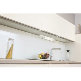 LED Unterbauleuchte 10W 900lm 50cm neutralweiß 2 Steckdosen inkl. 5 Haken