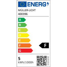 LED-Filament Kerzenlampe E14 4,5W 470lm 2700K warmweiß