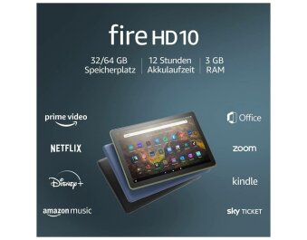 Fire HD 10-Tablet großes Full-HD-Display 64GB...