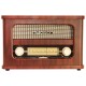 Nostalgie Radio MADISON MAD-RETRORADIO Bluetooth FM-Radio Akku