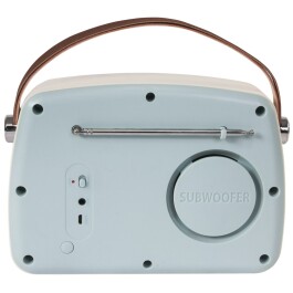 tragbares Nostalgie Radio MADISON FREESOUND-VR30 Bluetooth FM-Radio Akku