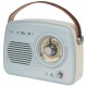 tragbares Nostalgie Radio MADISON FREESOUND-VR30 Bluetooth FM-Radio Akku