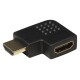 HDMI-Adapter HDMI Stecker -> HDMI Buchse rechtwinklig