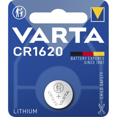 Lithium-Knopfzelle Electronics VARTA CR1620 70mAh 3V 1er-Blister