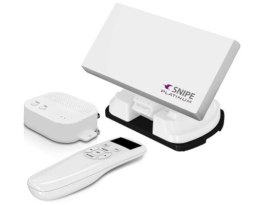 Selfsat Snipe Platinum Twin mit BT Fernbedienung + iOS/Android Steuerung