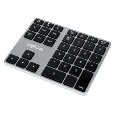 Keypad Bluetooth PRO 35 Tasten Aluminium grau