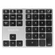 Keypad Bluetooth PRO 35 Tasten Aluminium grau