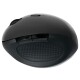 Maus Wireless 2,4G Mouse Optisch schwarz 1600dpi Ergonomisches Design