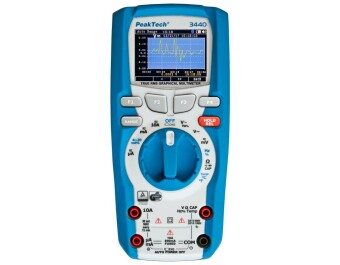 PeakTech Multimeter P 3440 TrueRMS mit Datenlogger