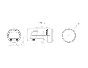 Inverto Pro Wideband LNB IDLP-WDB400-E1040-OPN H/V Ausgang