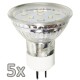 Einbauleuchten-Set McShine 5xRahmen 5xLED-Strahler  GU10 3W 300 lm