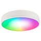 Wifi LED-Deckenleuchte McShine 35W 4.450lm Ø40cm CCT+RGB weiß