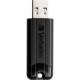 USB 3.2 Stick Verbatim 64GB Speicher PinStripe Typ-A Schiebemechanismus