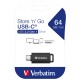 USB-C 3.2 Stick Verbatim 64GB Speicher Store n Go Typ C Schiebemechanismus