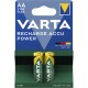 Mignon-Akku VARTA Typ AA NiMH-Akku HR06 1,2V/2100 mAh Pre-charged 2er Pack