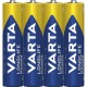 Micro-Batterie VARTA Longlife Power Alkaline Typ AAA LR03 1,5V 4er Pack