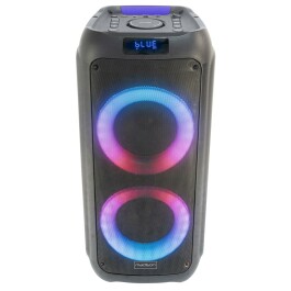 Mobile Beschallungsanlage MAD-ASTRAL300 mit Lichteffekt Bluetooth AUX USB