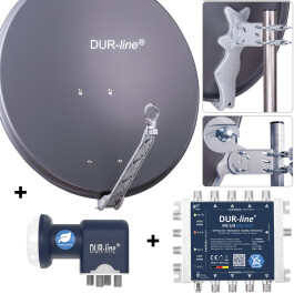 DUR-line Select 75 A 1S/8T Blue ECO - 8 TN Multischalter Set