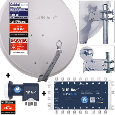 DUR-line Select 75 G 1S/16T Blue ECO - 16 TN Multischalter Set