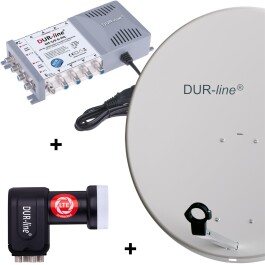 DUR-line MDA 80 G 1S/8T - 8 Teilnehmer Set