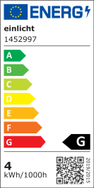 LED-Steckdosenleuchte EINLICHT Halo 3,3W 438lm step-dimmbar warmweiß