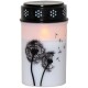 LED-Grablicht Dandelion weiß mit Pusteblumenmotiv warmweiß 12x7cm outdoor