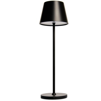 LED-Tischleuchte ROLF KERN „Club“ 38cm schwarz Akku dimmbar