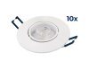 LED-Einbauleuchte McShine EL-313 4,5W 450Lumen 3000K warmweiß 10er-Pack