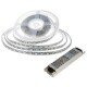 LED-Stripe SET 60LED/m 1000lm/m 10,8W/m tageslichtweiß 5m Rolle 100W Trafo