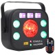 5-in-1 DMX-Lichteffekt IBIZA FULLMOON mit Wash UV RG Laser Strobe & Astro