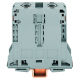 2-Leiter-Durchgangsklemme WAGO 95mm² für TS 35x15 grau 2 Klemmstellen