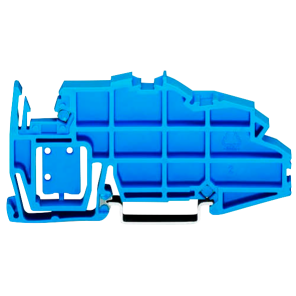 Sammelschienenträger WAGO Endklammerfunktion ausbrechbare Trennplatte 7,5mm