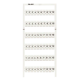 WMB-Beschriftungskarte WAGO als Karte nicht dehnbar aufrastbar bedruckt
