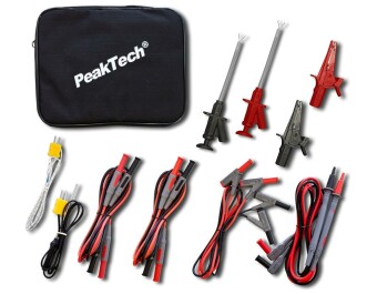 PeakTech P 8200 Messzubehör-Set mit diversen...