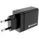 Ladeadapter Verbatim CHR-30EU1 30W schwarz 2xUSB-A 1xUSB-A QC 1xUSB-C PD