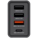 Ladeadapter Verbatim CHR-30EU1 30W schwarz 2xUSB-A 1xUSB-A QC 1xUSB-C PD