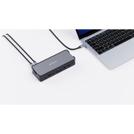 Docking-Station Verbatim CDS-15 4x USB 2.0/3.2-A 2x USB 3.2-C 2x HDMI 8K