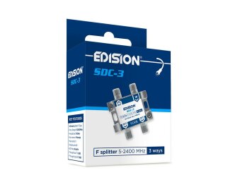 Edision SDC-3 Sat-Verteiler 3-fach 5-2400 MHz