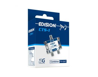 Edision CTS-1 Einschleusweiche SAT/TV mit DC-Pass