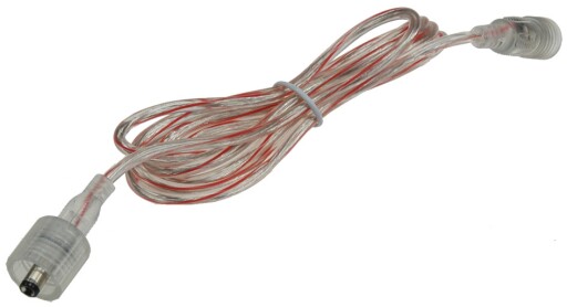 Anschlusskabel für LED-Stripes IP44 5,5mm Koax 1,5m Koax-Stecker/Kupplung