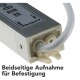 LED-Trafo IP67 wasserdicht 1-20W Ein 220-240V Aus 12V= Konstantspannung